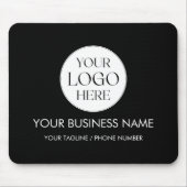 Custom Company Business Logo Promotional Modern マウスパッド (正面)