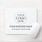 Custom Company Business Logo Promotional Modern マウスパッド (マウス)