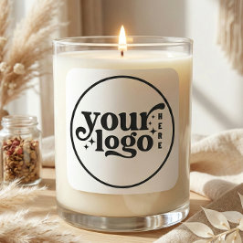 Custom Company Business Your Logo Here スクエアシール