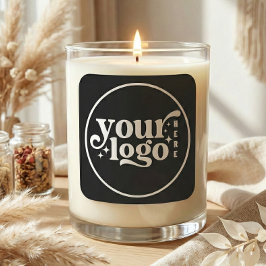 Custom Company Business Your Logo Here スクエアシール