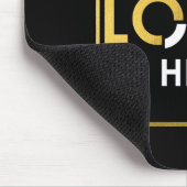 Custom Company Business Your Logo Here Promotional マウスパッド (コーナー)