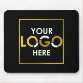 Custom Company Business Your Logo Here Promotional マウスパッド (正面)