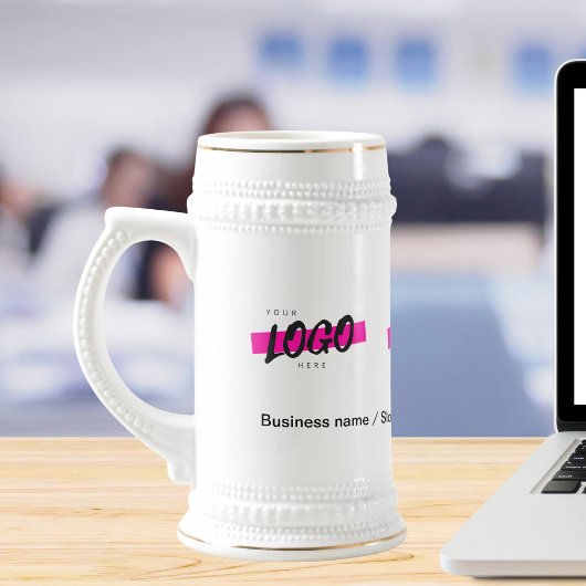 Custom Company Logo Business Corporate Promotional ビールジョッキ