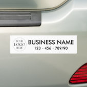 Custom Company Logo Business Promotional Modern  バンパーステッカー (車上)