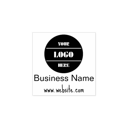 Custom Company Logo Design ラバースタンプ (インプリント)