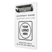 Custom Company Logo Mini Pro clipboard ミニクリップボード (アングル2)