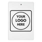 Custom Company Logo Mini Pro clipboard ミニクリップボード (裏面)