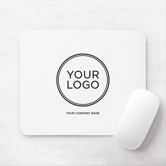 Custom Company Logo  | Modern Minimalist  マウスパッド (マウス)