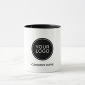 Custom Company Logo Mug | Minimalist Business  マグカップ (中央)