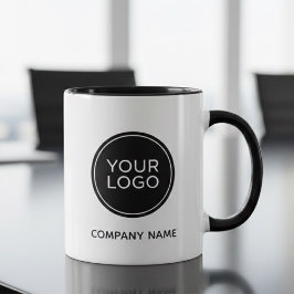 Custom Company Logo Mug | Minimalist Business  マグカップ