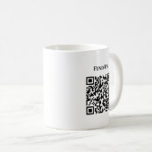 Custom Company Logo Personalized Business コーヒーマグカップ (正面右)