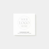 Custom Company Logo Simple Promotional Business ポストイット (正面)