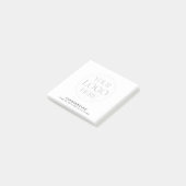 Custom Company Logo Simple Promotional Business ポストイット (アングル)