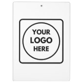 Custom Company Logo Text Pro clipboard クリップボード (裏面)