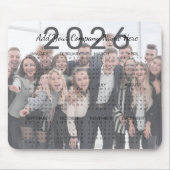 Custom Company Name & Photo 2026 Calendar マウスパッド (正面)