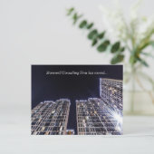 Custom Company Office Building Business Moving 案内ポストカード (スタンド正面)