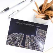 Custom Company Office Building Business Moving 案内状