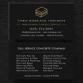 Custom Concrete & Cement Contractor Company 名刺