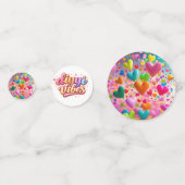Custom Confetti Circles – Personalized Party Decor コンフェッティ (裏面)
