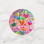 Custom Confetti Circles – Personalized Party Decor コンフェッティ (スモール正面)