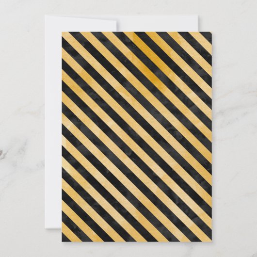 Custom Construction Dump Truck Birthday  招待状 (裏面)