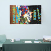 Custom Cool Monster Truck Boys Birthday 横断幕 (トレードショー)