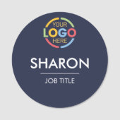 Custom Corporate Business Logo Employee Magnetic 名札 (正面)