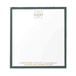 Custom Corporate Business Logo Modern Professional ノートパッド