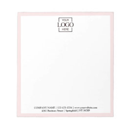 Custom Corporate Business Logo Modern Professional ノートパッド