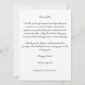 Custom Corporate Easter Greeting Card カード (裏面)
