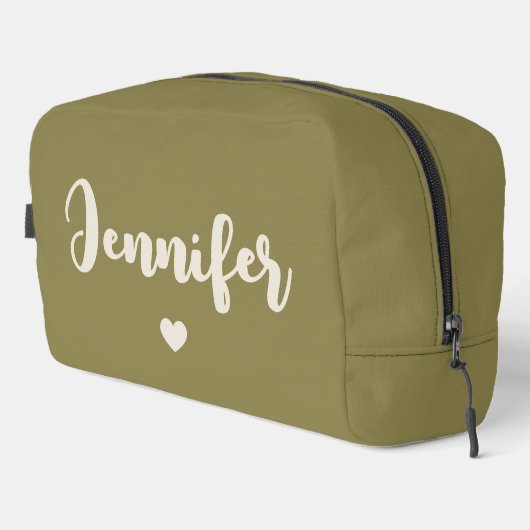 Custom Cosmetic Bag for Bridesmaid Proposal Gift ドップキット (右コーナー)