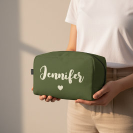 Custom Cosmetic Bag Gift for Women or Bridesmaids ドップキット