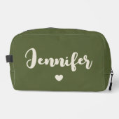 Custom Cosmetic Bag Gift for Women or Bridesmaids ドップキット (正面)