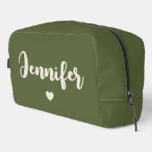 Custom Cosmetic Bag Gift for Women or Bridesmaids ドップキット (右コーナー)