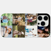 Custom Couple & Family Photo Collage Personalized  Case-Mate iPhoneケース (裏面 (横))
