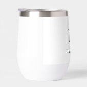 Custom Couple Initials and Names Water Bottle (右面)