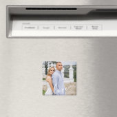 Custom Couple Photo Magnet with Love マグネット (インサイチュ (食洗機))