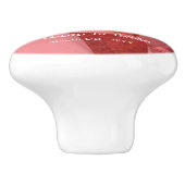 Custom Couples Photo with Text Ceramic Drawer Knob セラミックノブ (側面)