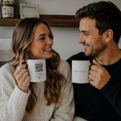 Custom Couple's QR Playlist Mug マグカップ