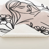 Custom Cozy Sherpa Blanket シェルパブランケット (3/4)