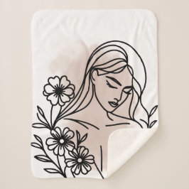 Custom Cozy Sherpa Blanket シェルパブランケット