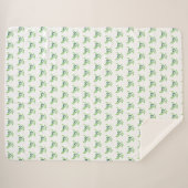 Custom Cozy Sherpa Blanket シェルパブランケット (正面(横))