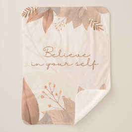 Custom Cozy Sherpa Blanket シェルパブランケット