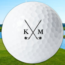 Custom Create Golfer Personalize Monogram Initials