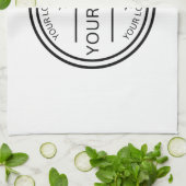 Custom Create Your Own Design Housewarming Gift キッチンタオル (折り畳み)