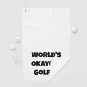 Custom Create Your Own Funny Golf ゴルフタオル (インサイチュ)