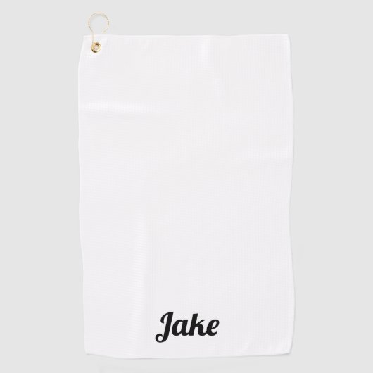 Custom Create Your Own Golf ゴルフタオル (正面)