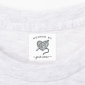 Custom Crochet Iron on Label for crafter ラベル (貼付)