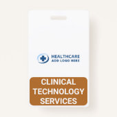 Custom CTS Clinical Technology Services Companion バッジ (正面)