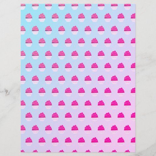 Custom Cupcakes and Cakes Tear Offs Flyer Template チラシ (裏面)